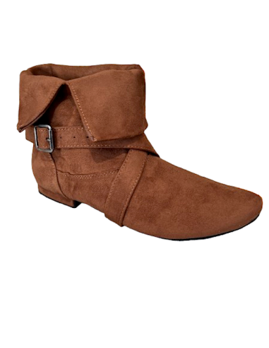 Bequeme braune Tanzstiefelette für West Coast Swing oder Linedance - Veryfine Dance Shoes Zurich