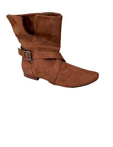 Bottines de danse West Coast Swing brunes Lara | Chaussures de danse Zurich