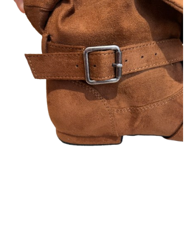 Comfortable West Coast Swing Dance Boot Lara in chocolate brown | Dance Shoes Zurich