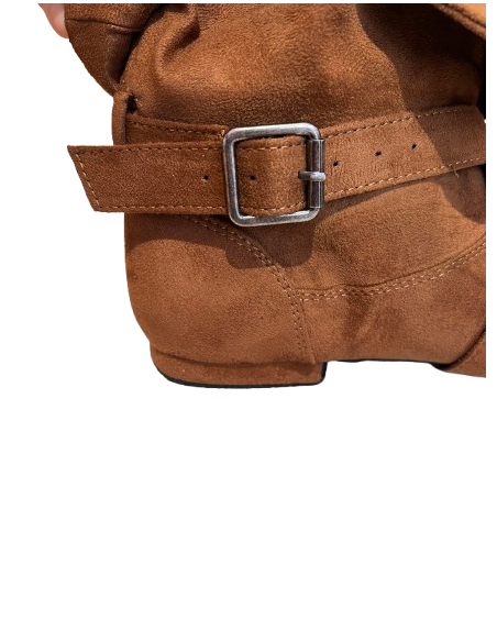 Bequeme braune Tanzstiefelette für West Coast Swing oder Linedance - Veryfine Dance Shoes Zurich