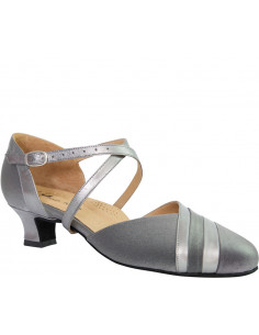 Scarpe da ballo Zurigo – TopTanz 3241 Detroit, pelle nera, tacco 3.5cm