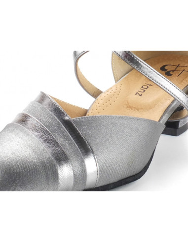 Scarpe da ballo Zurigo – TopTanz 3241 Detroit, pelle nera, tacco 3.5cm