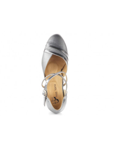 Chaussures de danse Zurich – TopTanz 3237 Detroit, cuir véritable, talon de 3.5cm