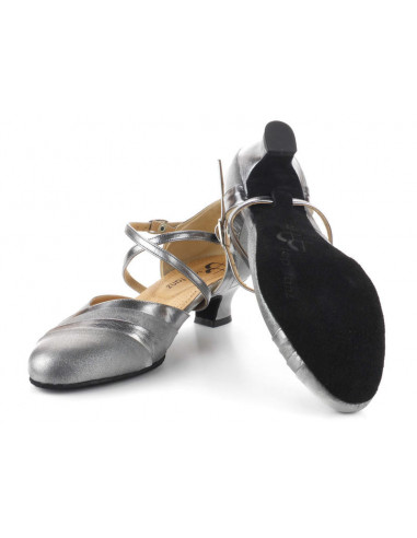 Chaussures de danse Zurich – TopTanz 3237 Detroit, cuir véritable, talon de 3.5cm