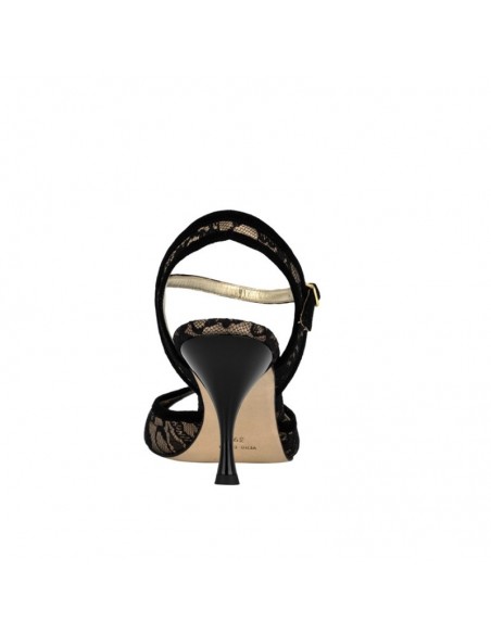 Chaussures de danse Tangoschuhe Anita Pizzo Nero Nudo - Veryfine Dance Shoes Zurich