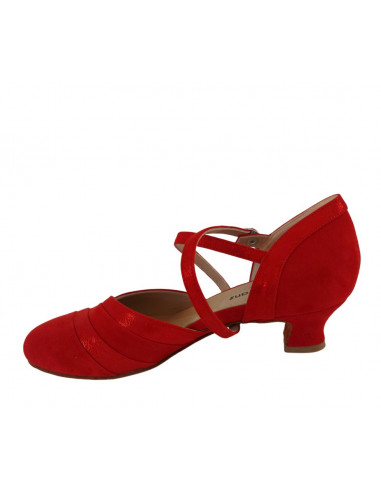 Scarpe da ballo Zurigo – TopTanz 3240 Detroit, pelle nera, tacco 3.5cm