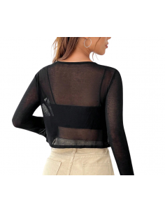 Black viscose Bolero – Dance Outfit & Dance Shoes Zurich 2