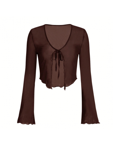 Bolero Braun Mesh – Tanzkleider & Dance Shoes Zurich