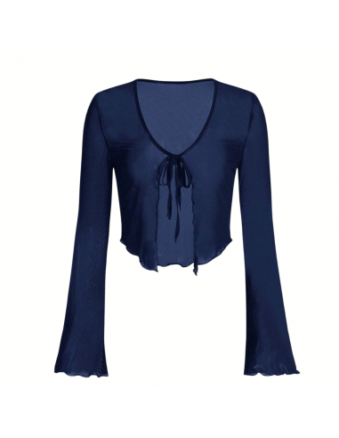 Bolero Blau Mesh – Tanzkleider & Dance Shoes Zurich