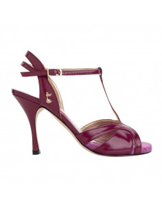 Tangolera Tanzschuhe Marella Ciclamino -  Veryfine Zürich - 7cm Absatz