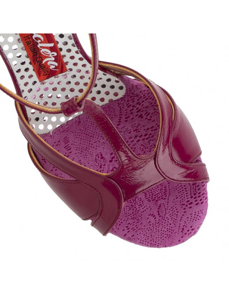 Tangolera dance shoes Marella Ciclamino - Veryfine Zurich - 7cm heel