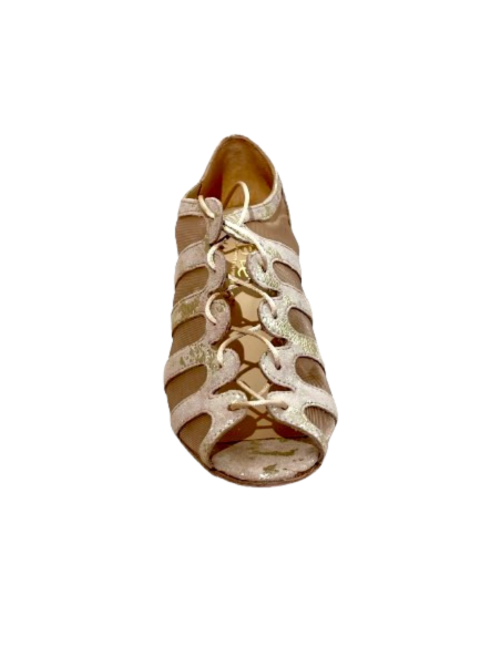 Merlet Fibie 1973-106 Platin Tanzschuhe bei Veryfine Dance Shoes Zurich