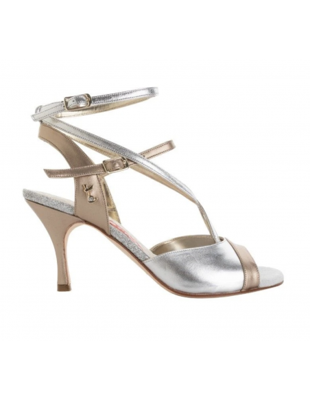 Chaussures de danse Tangolera Mia Argento Laminato Veryfine Zurich – Talon de 7cm