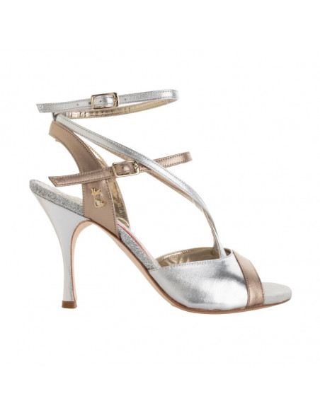 Chaussures de danse Tangolera Mia Argento Laminato Zurich – Talon de 9cm
