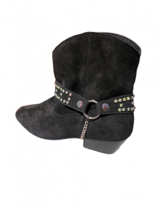 Strassbesetzter Boot Belt für Linedance 2