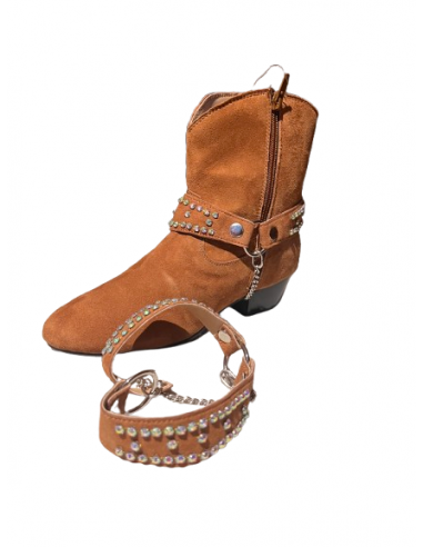 Ceinture à paillettes pour les bottes country