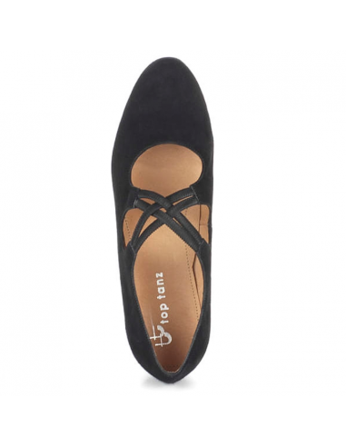 TopTanz Menuett – Chaussures de danse plates en cuir à Zurich