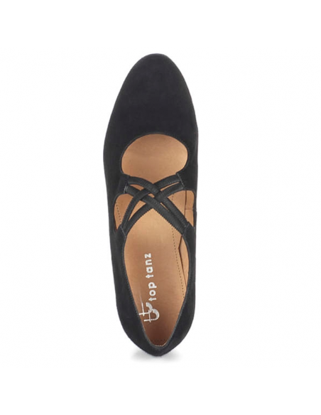 TopTanz Menuett – Chaussures de danse plates en cuir à Zurich