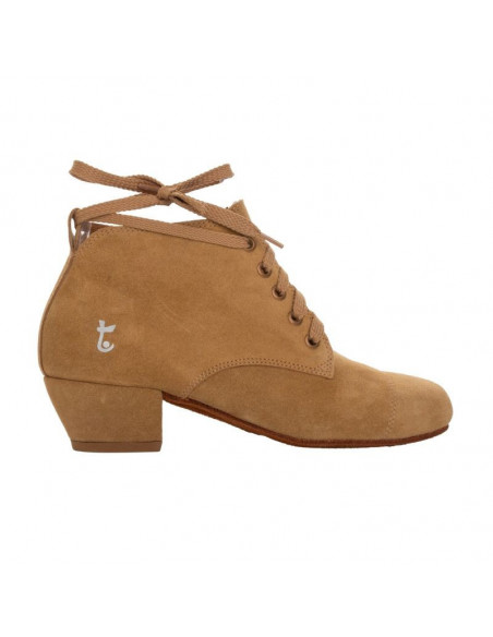 Scarpe da tango Tangolera Selene Texano Ocra Zurigo – Tacco 4cm