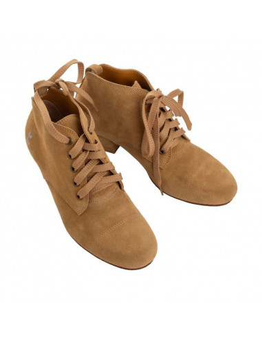Scarpe da tango Tangolera Selene Texano Ocra Zurigo – Tacco 4cm