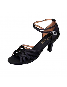 Schwarze Satin Tanzschuhe Sydney 2615 - Veryfine Dance Shop Zürich 2