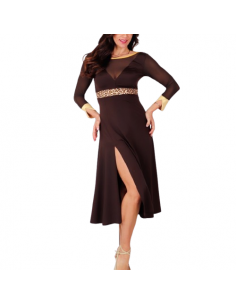 Robe de tango Rossa Spina Lulu – Vêtements de danse Zurich Veryfine