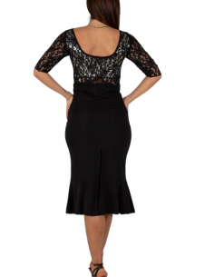 Abito da tango Rossa Spina – Abbigliamento da ballo Zurich Veryfine 2