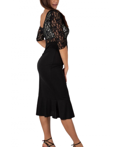 Robe de tango Rossa Spina Rumba – Vêtements de danse Zurich Veryfine