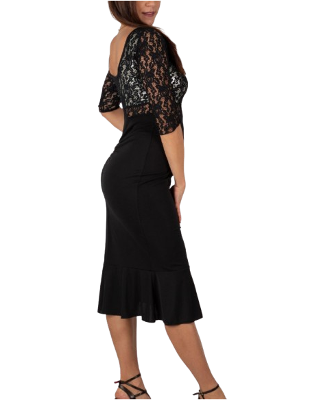 Abito da tango Rossa Spina – Abbigliamento da ballo Zurich Veryfine