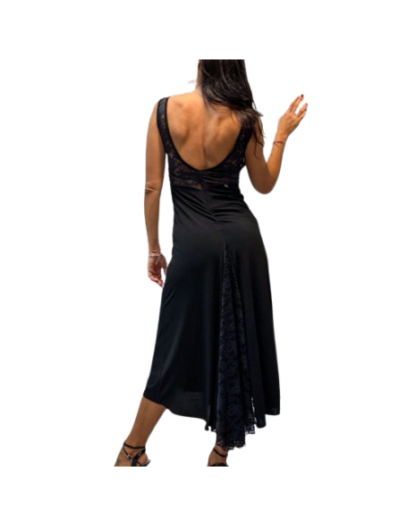 Robe de tango Rossa Spina Desie Coda  – Vêtements de danse Zurich Veryfine