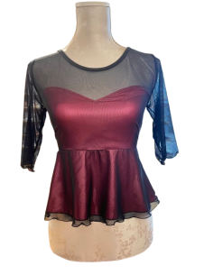 Tanztop von Rossa Spina aus schwarzem Stoff - Veryfine Zürich 2