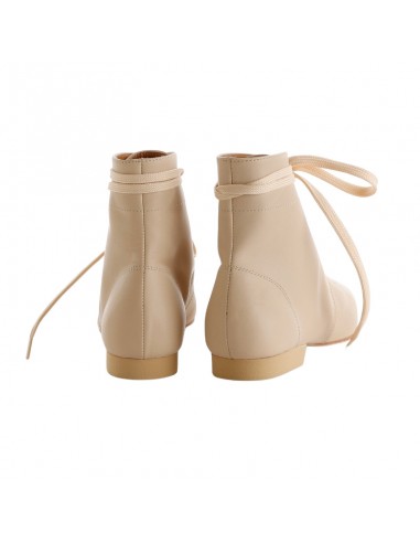 Tangolera Stivaletto Selene Beige Corto Tangoschuhe Zürich - 2cm Absatz