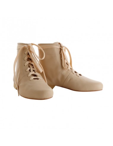 Tangolera Stivaletto Selene Beige Corto Tangoschuhe Zürich - 2cm Absatz