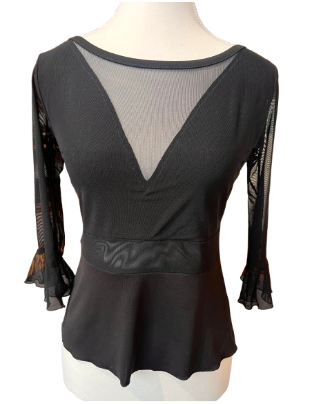 Tanztop von Rossa Spina aus blumigem Stretchstoff - Veryfine Zürich