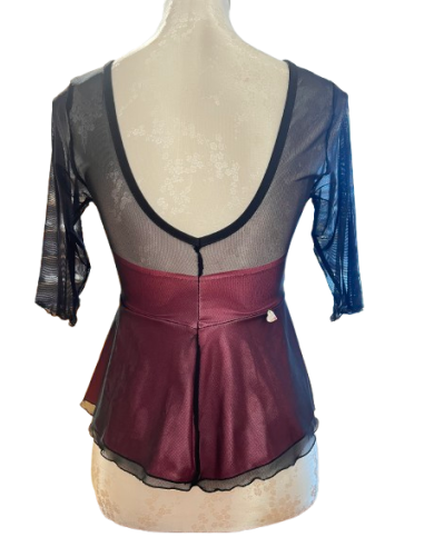 Tanztop von Rossa Spina aus schwarzem Stoff - Veryfine Zürich