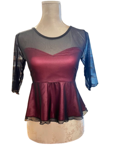 Tanztop von Rossa Spina aus schwarzem Stoff - Veryfine Zürich