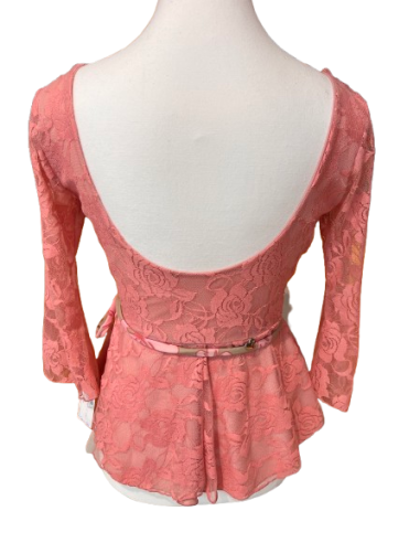 Haut de tango de Rossa Spina Italy en dentelle stretch elegant