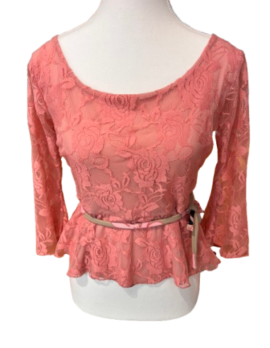 Haut de tango de Rossa Spina Italy en dentelle stretch elegant