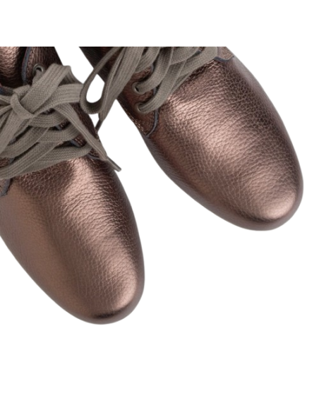 Scarpe da tango Tangolera Scarponcino Bronzo Zurigo – Tacco 2,5cm