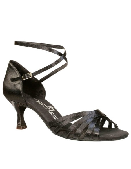 Top Tanz Kate 202 black satin dance shoes | Veryfine Zurich