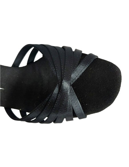 Top Tanz Kate 202 black satin dance shoes | Veryfine Zurich