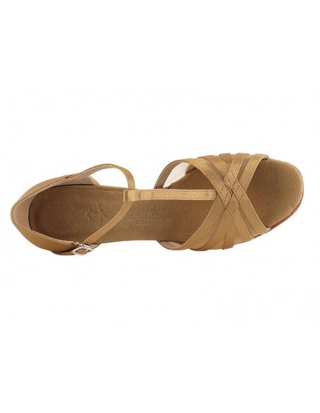Scarpe da ballo in raso per salsa VeryFine 16612 - Dance Shop Zurigo