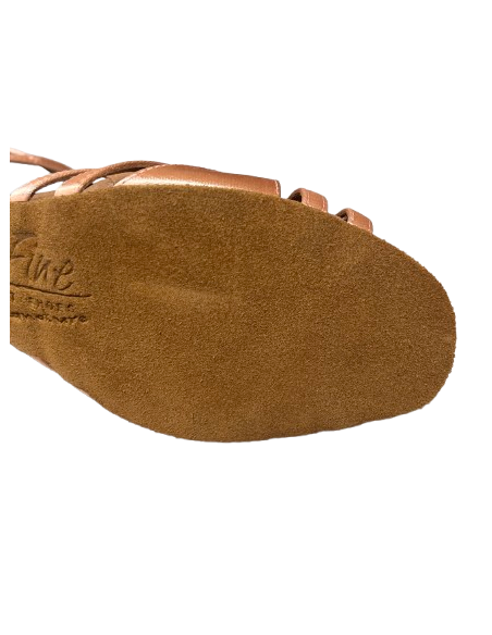 Tanzschuhe für Salsa, Bachata in champagnerpink - Veryfine S1006B Melina Dance Shop Zürich