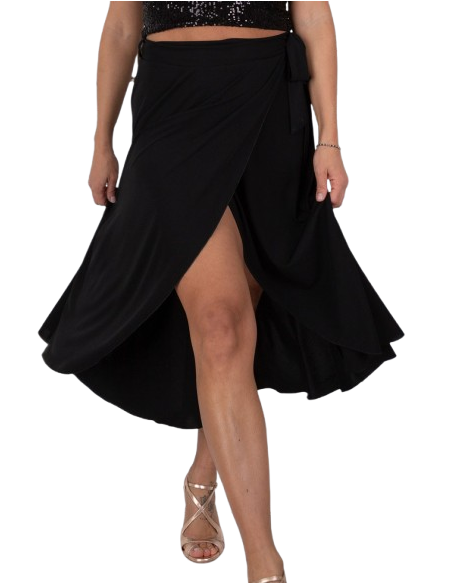 Gonna da tango Rossa Spina Pareo Pivot Opt. 38– Eleganza da Veryfine Dance Shoes Zurigo