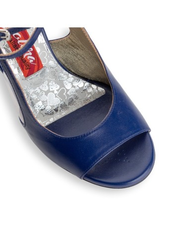 Tangolera dance shoes Aurora Bluette Nappa - Veryfine Zurich