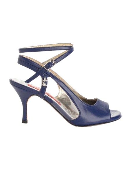 Tangolera dance shoes Aurora Bluette Nappa - Veryfine Zurich