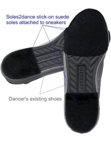 Suole di ricambio Soles2dance in pelle cromata | Scarpe da ballo Zurigo