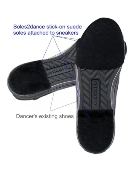 Suole di ricambio Soles2dance in pelle cromata | Scarpe da ballo Zurigo