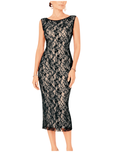 Abito da tango Rossa Spina Desie Pizzo – Abbigliamento da ballo Zurich Veryfine