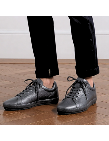 Top Tanz 1210 Sport Dancer black  – Mens leather dance sneakers  Zurich